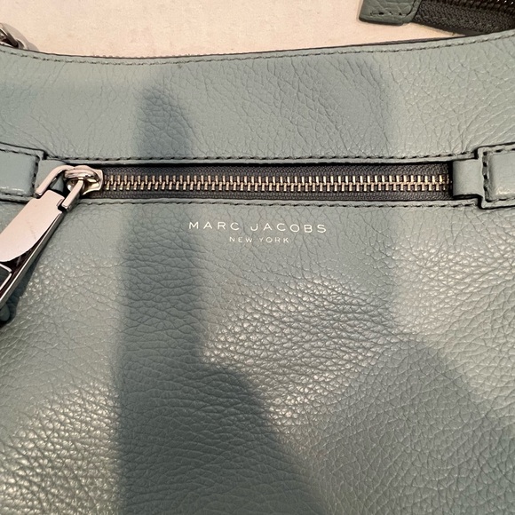 MARC JACOBS Blue Leather Crossbody Bag - Picture 5 of 12
